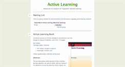 Desktop Screenshot of active-learning.net
